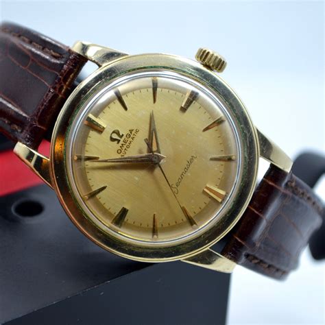 1950 men omega seamaster|vintage omega watches 1950s.